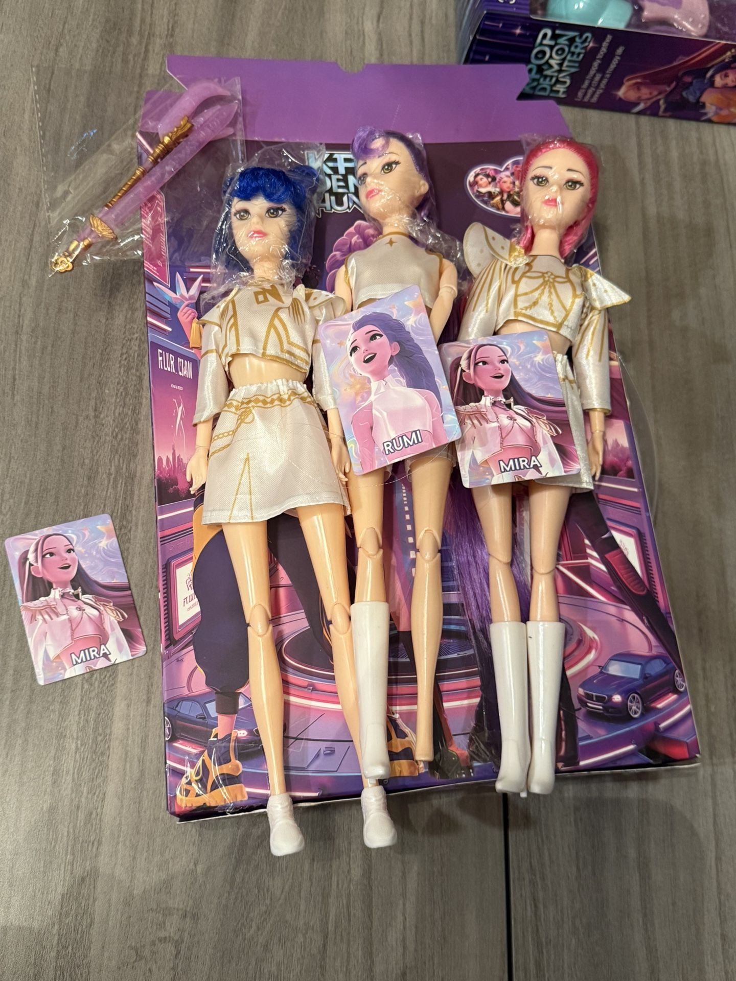 K-pop Demon Hunter Singing Dolls