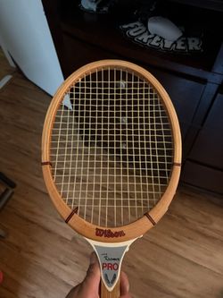 Vintage Wilson Jack Kramer Pro — Classic Wooden Tennis Racket