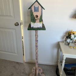 Hand Painted Bird House