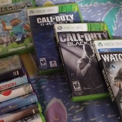 XBOX 360 GAMES (13) USED WORKING