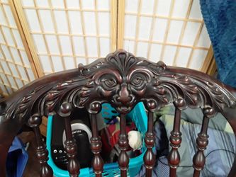 Rocking chair could use a little wood glue