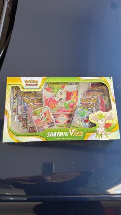 Pokemon TCG Shaymin VSTAR Premium Collection Box