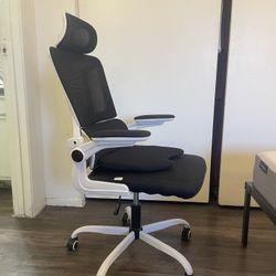Office Chair With Headrest And Seat Cushion 