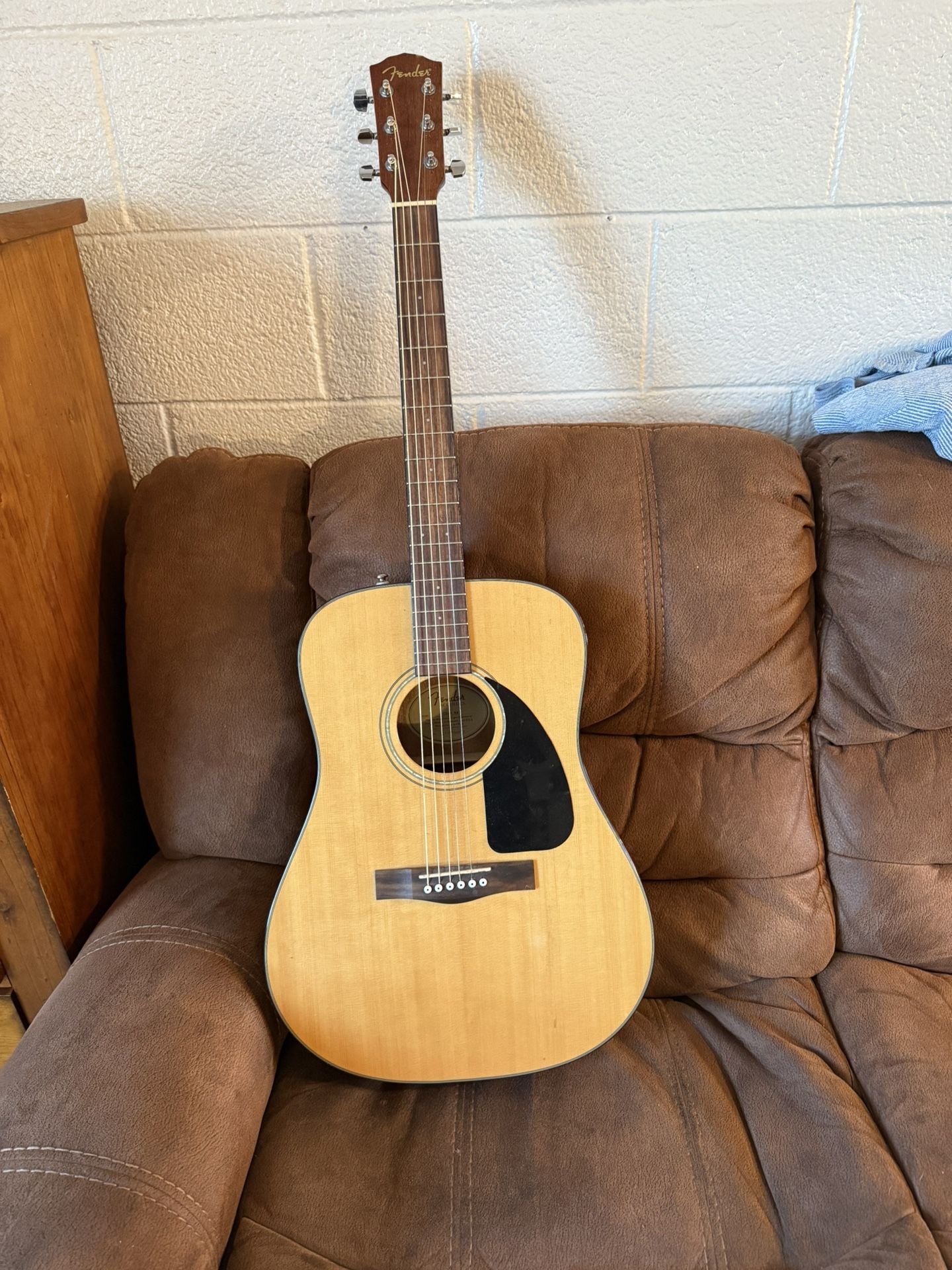 Fender acoustic guitar