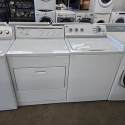 Kitchen Aid And Kenmore Mixed Washer And Dryer Set 