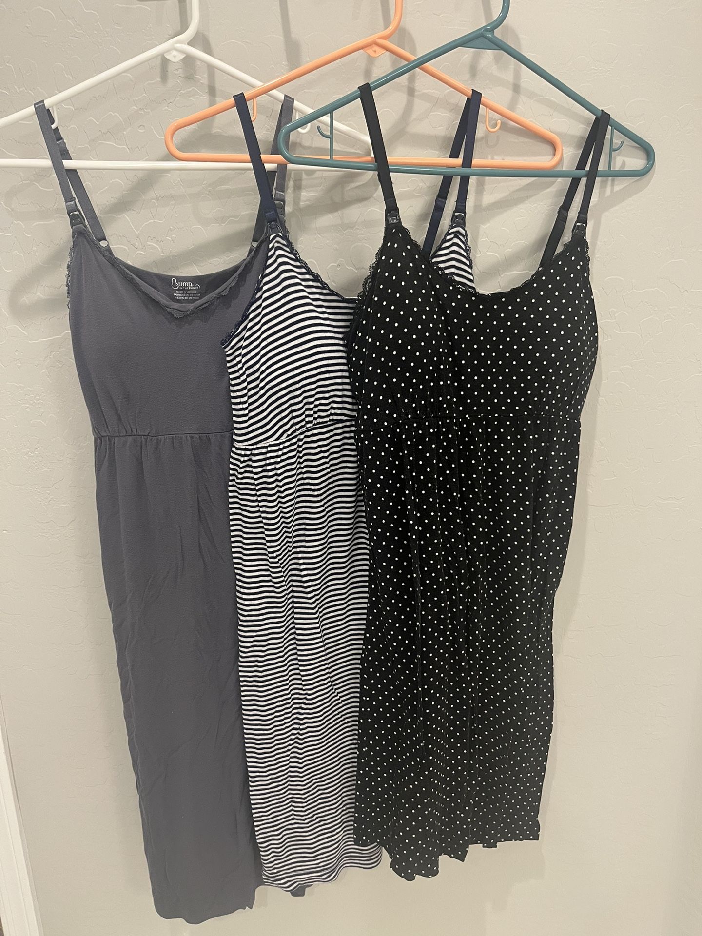 Maternity Nursing Nightgowns Set Of 3