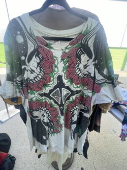 1994 GRATEFUL DEAD AOP space Your Face Vintage Shirt