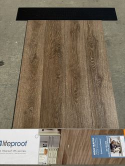 Lifeproof Eastmoor Chestnut Waterproof Luxury Vinyl Plank Flooring
