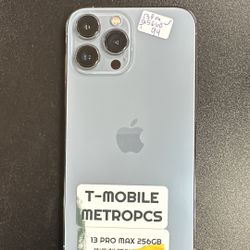 On Sale 13 Pro Max  256GB T-mobile Metropcs