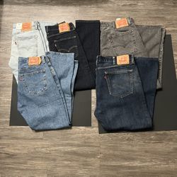 Levis Jeans | 501 and more |