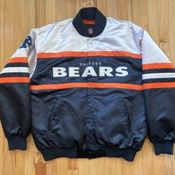 New Chicago Bears NFL Bomber Jacket Coat Men’s Size XL - Brand New with Tags