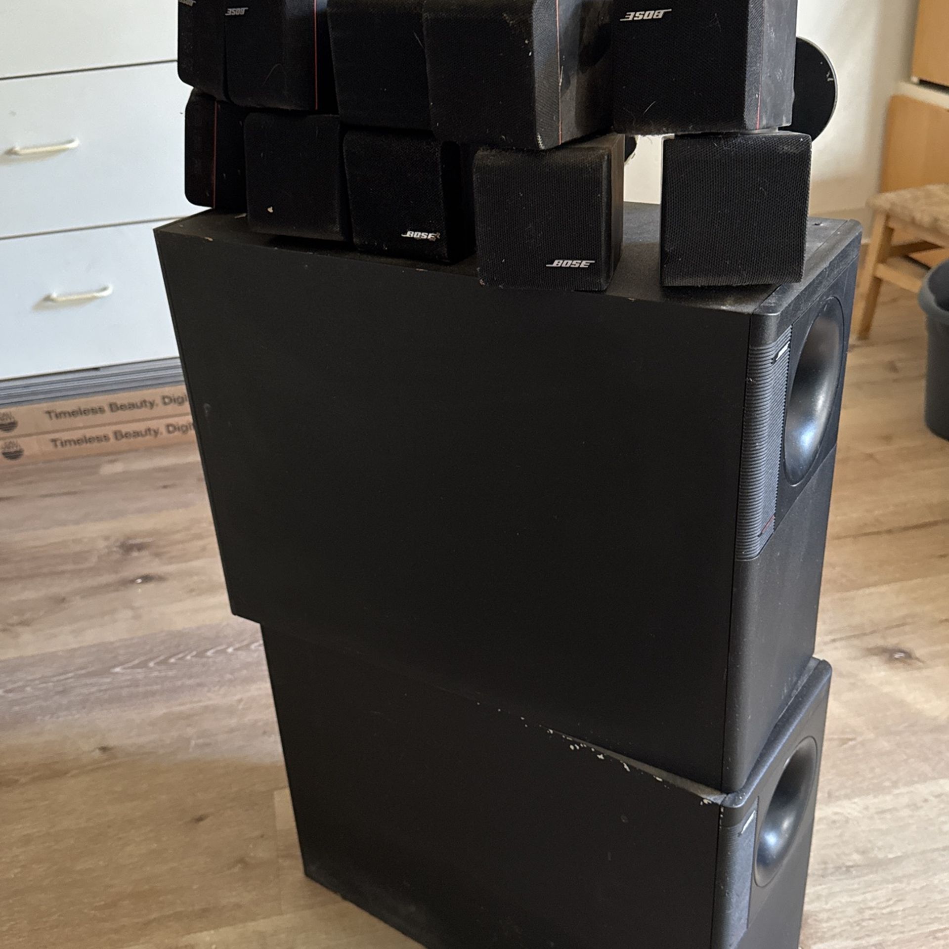 BOSE!!! 7pc Full Surround Sound System