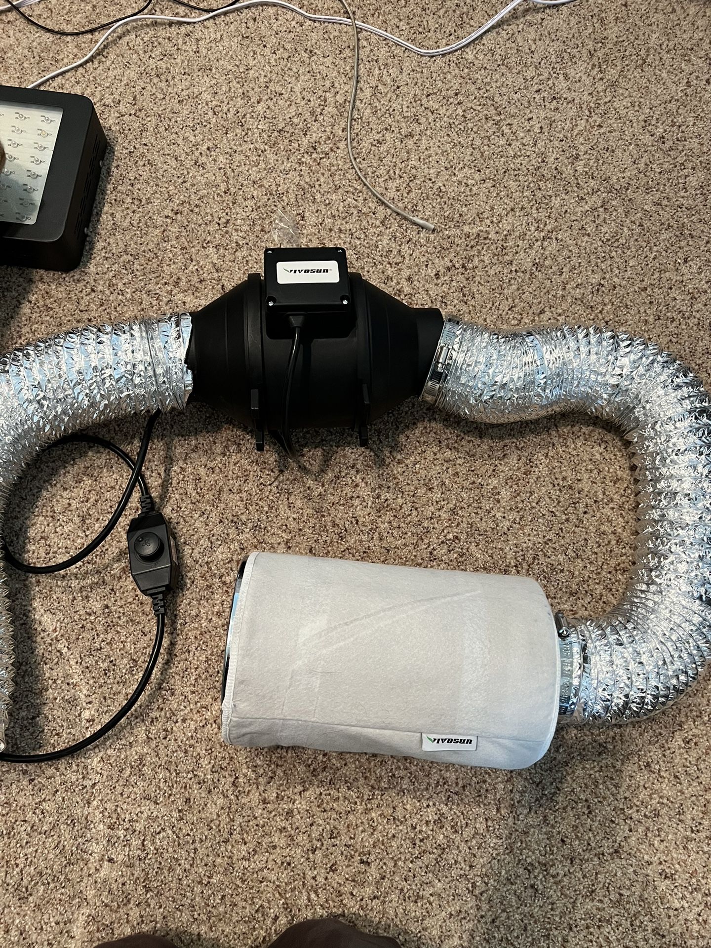 Grow Fan And Carbon Filter