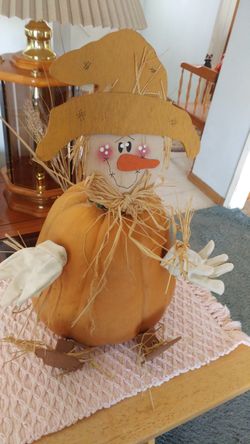Mr Potatoe Head Scarecrow