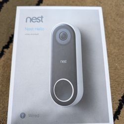 Nest Hello video door bell camera wired NC5100 US