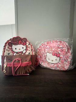 Hello Kitty Mini Backpack Bundle – Cowgirl & Pink