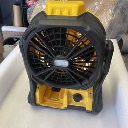 Battery Operated Fan - Compatible with Dewalt 20v Battery Work Fan