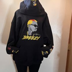 CHRIS BROWN HOODIE (Custom Made) Brand new 