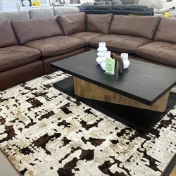 🔥Deal - Emilia 5-Piece Leather Sectional