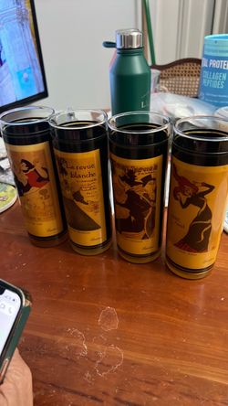 4 Vintage Toulouse-Lautrec poster artwork