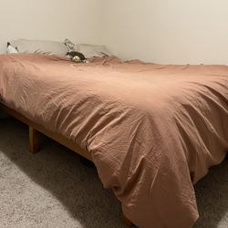 Queen Size Platform Bed Frame