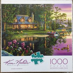 Jigsaw Puzzle GOLDEN MOMENTS Buffalo NO MISSING PIECES 