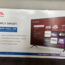 TCL - 40" Class 3-Series Full HD 1080p Smart Roku TV