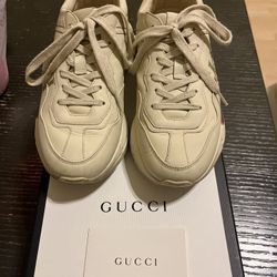 WOMEN'S APOLLO GUCCI LEATHER SNEAKER