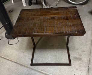 World Market Metal and Wood Table