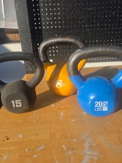 15/20/30 kettlebells