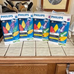 Christmas String  LED Lights  4 Boxes Indoor/Outdoor