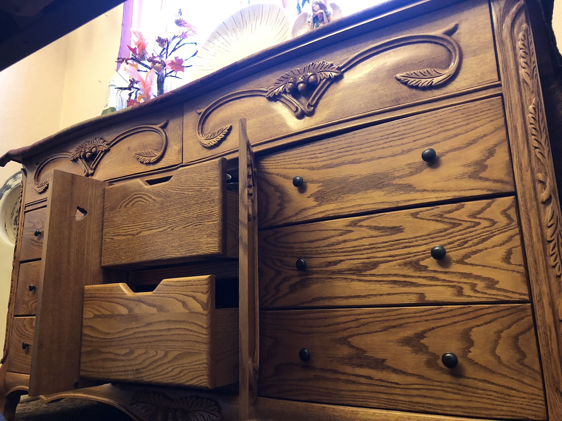 Dresser Oakwood Interior