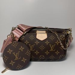 LV Multi Pochette Pink