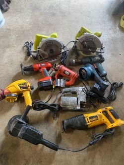 Power Tool Lot
