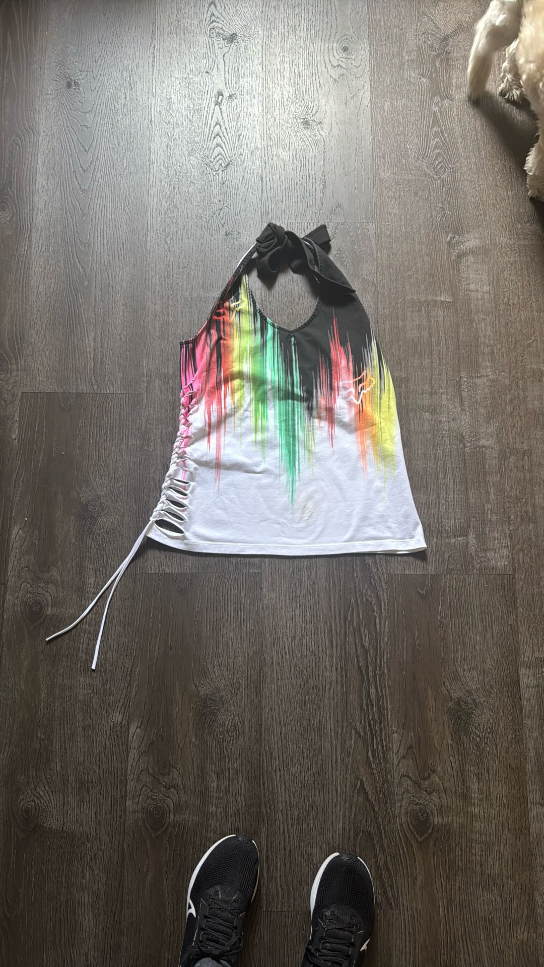 Vintage Y2K Fox Racing Halter Top