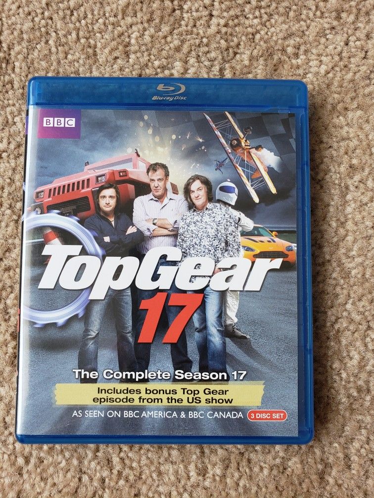 TOP GEAR UK COMPLETE SEASON 17 BLU RAY SET