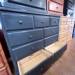Dresser Nine Drawers Pinewood / Cajoneras Madera 100%
