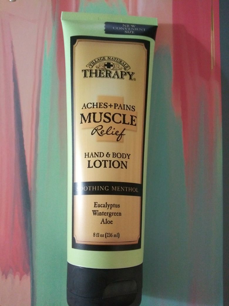 Aches&pains muscle relief hand&body lotion