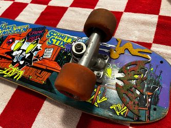 Vintage Schmitt Stix Hans Lindgren Freestyle Skateboard