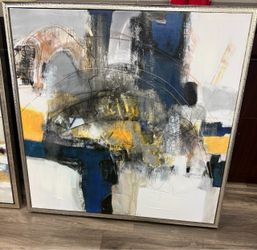 31 3/4 in by 31 3/4 in Abstract Artwork (OBO)