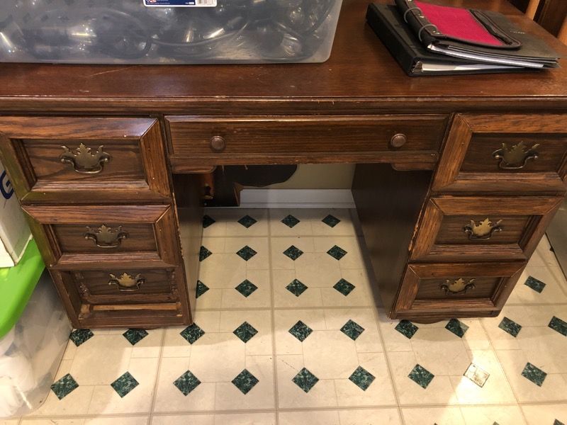 Desk 23 deep 45 wide 32 tall