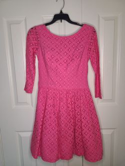 Lilly Pulitzer Pink Lace Lori Dress (0) Thumbnail