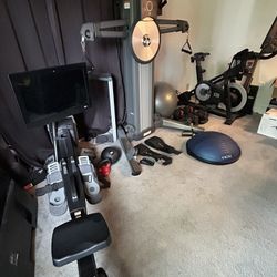 3 Nordictrack Gym Bowflex CST, Rower RW900, Cycle S22i