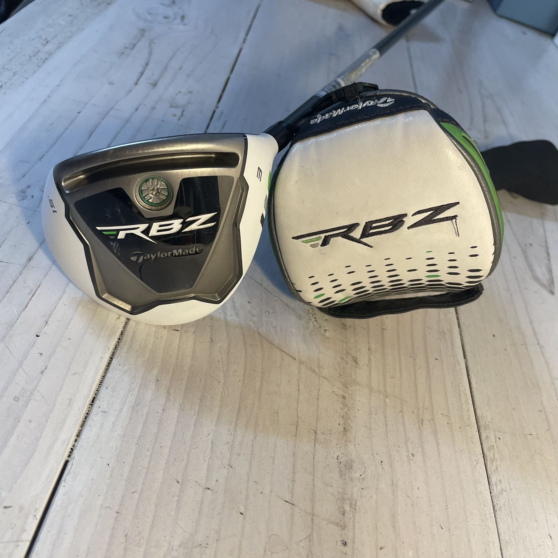 Taylormade RBZ Rocketballz 3 Wood Ladies Flex With Head cover.