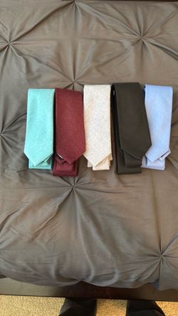 Set of 5  Bar III Men's Neckties