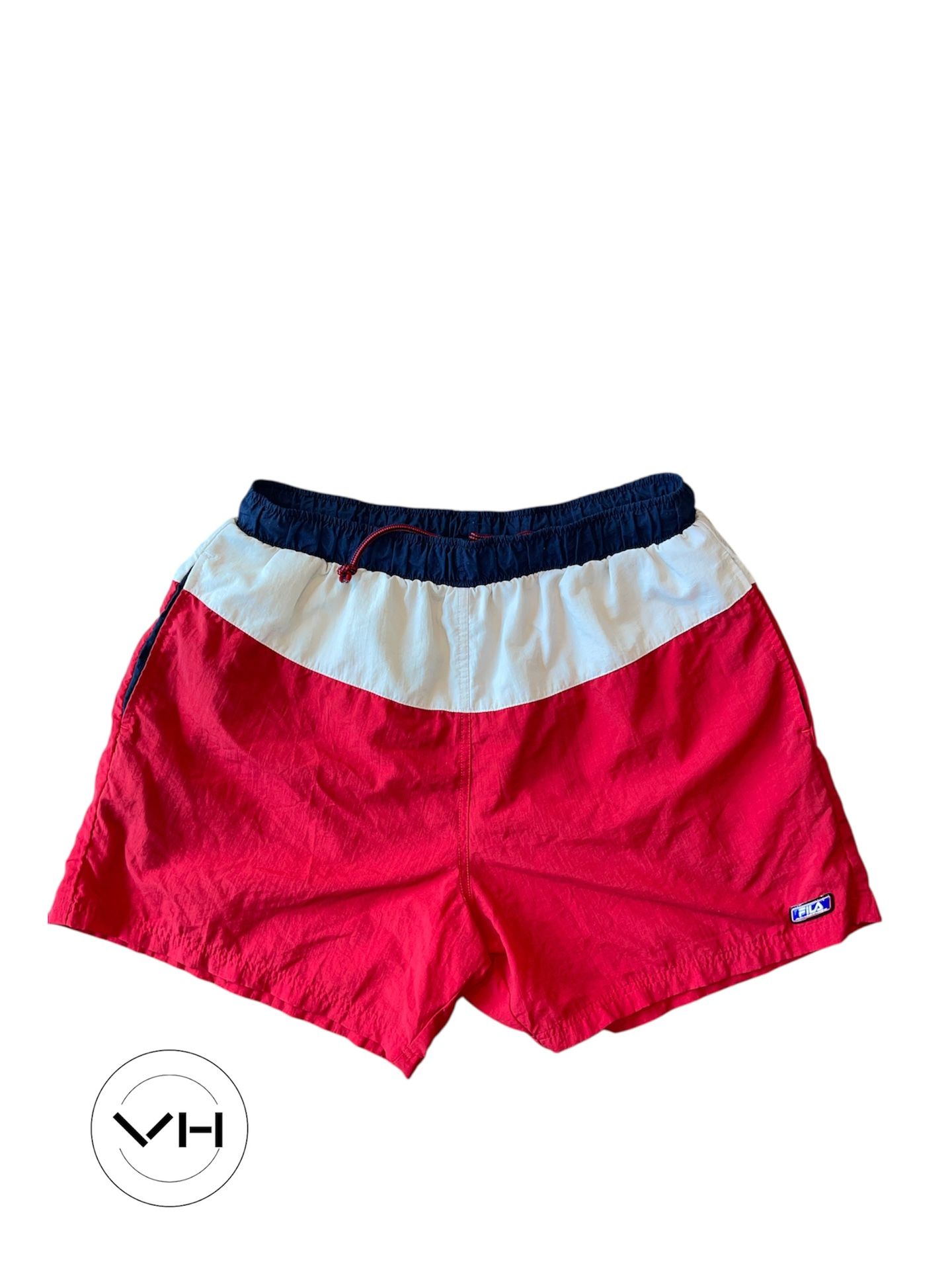Fila Navy and Cream Shorts
