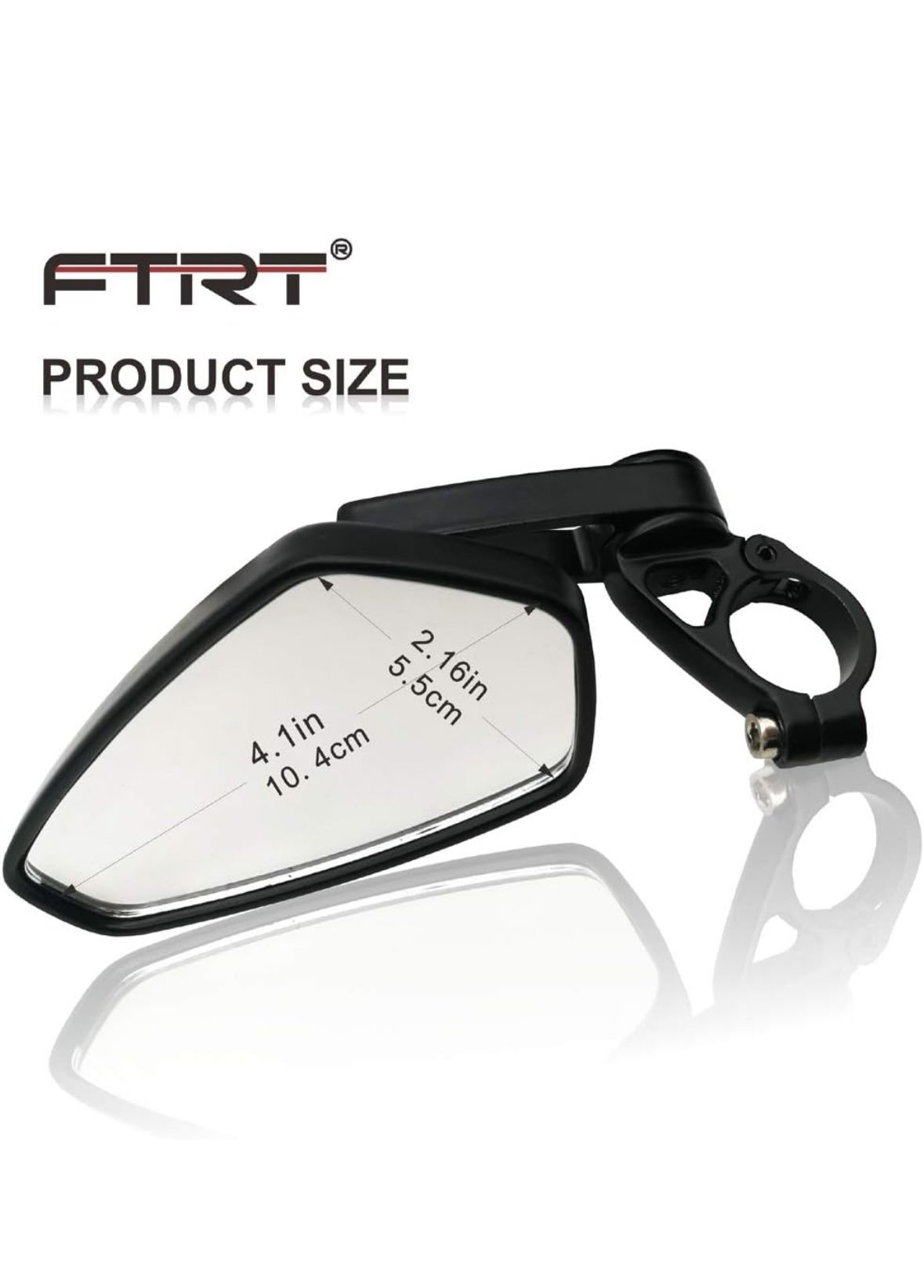7/8" Universal Motorcycle Bar End Rear View Mirror