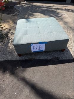 Free Green Ottoman
