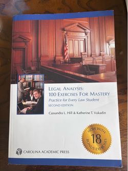 Legal Analysis 2nd edition