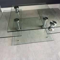 Dining Table, Chandelier, Two Carlos Perazzi Sofa